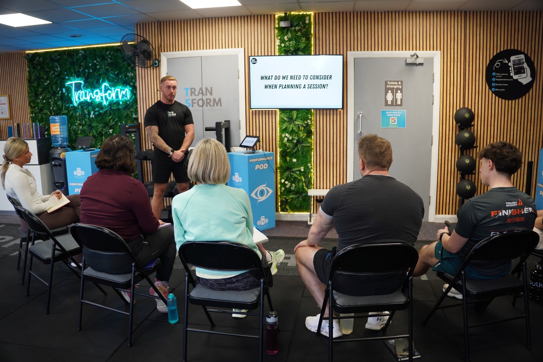 TSPT Academy classroom session in York