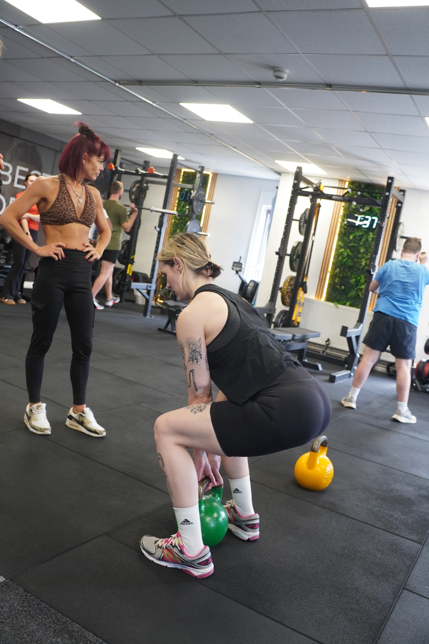 Anna during practical training at TSPT Academy